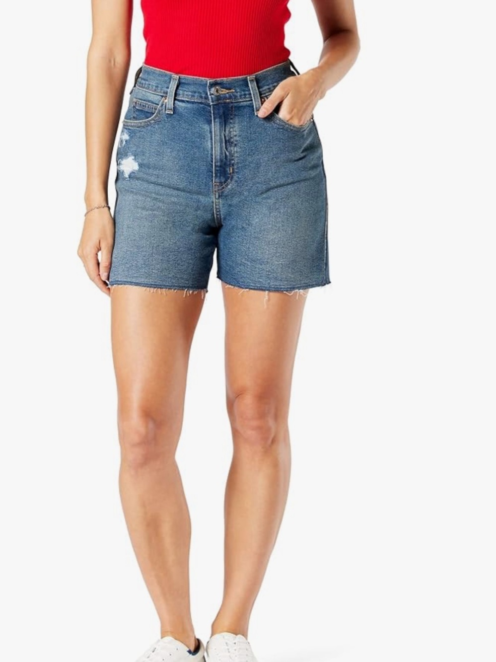 Signature by Levi Strauss & Co.™ Heritage High-Rise 5" Shorts Size 16